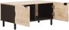 vidaXL Couchtisch Weiß 80 x 50 x 40 cm Massivholz Mango 4017869 Bild 2
