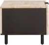vidaXL Couchtisch Weiß 80 x 50 x 40 cm Massivholz Mango 4017869 Bild 4