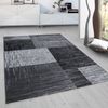 Kurzflor Teppich Pago rechteckig - 200x290 cm - Schwarz Bild 2