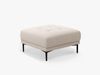 Micadoni Hocker Bemy 1-Sitzer Samt Beige Bild 2