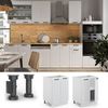 Küchenunterschrank Fame-Line Weiß Landhaus 60 cm ohne Arbeitsplatte Vicco Bild 2
