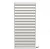 Weide Horizontale Lamellenwand für Weide Pergola | weiß | aus Aluminium Bild 2