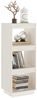 vidaXL Bücherregal/Raumteiler Weiß 40x35x103 cm Massivholz Kiefer 810845 Bild 4