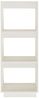 vidaXL Bücherregal/Raumteiler Weiß 40x35x103 cm Massivholz Kiefer 810845 Bild 5