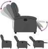 vidaXL Relaxsessel Grau Kunstleder 3205446 Bild 4