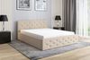 Polsterbett VALI 160x200 mit Matratze, Bettkasten und Lattenrost. Farbe: Beige 04 Bild 2