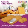 Linodino Kindersofa Spielsofa I aus Schaumstoff Bausteine I Spielcouch für Kinder, 3 Jahre Garantie Bild 4