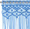 vidaXL Makramee Vorhang Blau 140x240 cm Baumwolle 323987 Bild 3