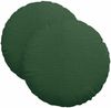 vidaXL Sitzkissen 2 pcs Dunkelgrün Ø 40 cm Cordstoff 42014154 Bild 2