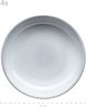 Teller Set für 4 Personen mit Speisetellern und Suppentellern in moderner nordischer Form, 8-teiliges Tafelservice; Blau Bild 3