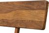 Bett mit Schublade Sheesham 200x200x80 natur sandgestrahlt lackiert MALMÖ 2 #236 Bild 3