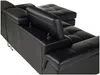 Vente-unique - Ecksofa Leder - Ecke Rechts - Schwarz - MISHIMA Bild 5