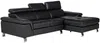 Vente-unique - Ecksofa Leder - Ecke Rechts - Schwarz - MISHIMA Bild 4