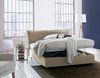 Dmora Apaia Doppelbett, Bettkasten mit abnehmbarem Bezug, gepolstertem Kopfteil und Bettkastenrahmen, 100 % Made in Italy, geeignet für Matratzen 160 x 200 cm, Beige Bild 4