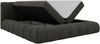 Boxspringbett NUBEA mit 2x Bettkasten & Multipocket-Kern, inkl. Topper Visco, Doppelbett mit Stauraum, 200 x 200 cm, massives Ehebett - H3 - Dunkelgrau Velvet Bild 4