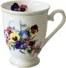 Ambiente Luxury Paper Products Tasse Porzellan, Becher Tee, Kaffee, Sommer Blumen Mug Kollektion, Material Porzellan Blumen Veilchen Kollektion, Sommer Kollektion, ideal als Geschenk Bild 3