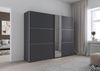 OTTO home Kleiderschrank Mehrzweckschrank Aktenschrank Möbel Mietswohnung TOPSELLER ASTANA (3 Ausstattungen BASIC/CLASSIC/PREMIUM (inkl. SOFT-CLOSE-FUNKTION) mit 3 Spiegelelementen, Metallgriffleisten alufarbig MADE IN GERMANY Bild 3
