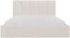 Vente-unique - KILACLO Bett Stoff Beige - B 213 cm x H 106 cm x L 170 cm Bild 5