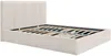 Vente-unique - KILACLO Bett Stoff Beige - B 213 cm x H 106 cm x L 170 cm Bild 4