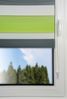 ondeco Doppelrollo Klemmfix Duo Rollo für Fenster ohne Bohren, Sonnenschutz Plisseerollo lichtdurchlässig und Blickdicht - Green-Grau - 100x160 cm Bild 4