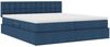 vidaXL Aufbewahrungsbett mit Matratze Blau 180 x 200 cm Kunstleder 3370954 Bild 5