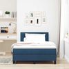 vidaXL Boxspringbett mit Matratze mit LED Blau 120 x 190 cm Stoff 3342120 Bild 4