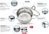 Elo Topf-Set Platin, Edelstahl 18/10 (Set, 9-tlg, 1 Bratentopf 20 cm, je 1 Fleischtopf 16/20/24 cm, 1 Kasserolle 16 cm), Induktion Bild 3