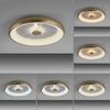 JUST LIGHT 14386-60 Deckenleuchte Vertigo messing matt CCT Kristalleffekt 62cm Bild 4