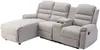 Vente-unique - MACEDONIA Sofa Stoff Beige - B 172 cm x H 102 cm x L 231 cm Bild 4