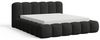 Chilly Möbel Polsterbett Stone Cord Stoff 140x200 cm mit Stauraum Poso 135 Bild 4