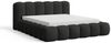 Chilly Möbel Polsterbett Stone Cord Stoff 140x200 cm mit Stauraum Poso 135 Bild 3