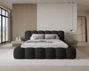 Chilly Möbel Polsterbett Stone Cord Stoff 140x200 cm mit Stauraum Poso 135 Bild 5