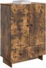vidaXL Sideboard Geräucherte Eiche 66 x 34,5 x 95 cm Holzwerkstoff 893980 Bild 2