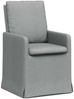 vidaXL Esszimmerstühle 2 pcs Hellgrau 57 x 67 x 98 cm Stoff 42017916 Bild 2