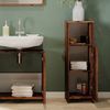 Midischrank Kiko Eiche rustikal 30 x 95 cm Vicco Bild 5