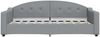 vidaXL Tagesbett mit Matratze Hellgrau 90x190 cm Stoff 3197522 Bild 4