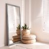 WANDStyle Wandspiegel H670 aus Massivholz in Grau 37 x 97 cm im Stil Vintage Bild 5