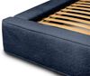 Polsterbett Doppelbett OMAHA 160x200cm Komplettset Stoff Euphoria Blau Bild 5
