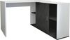 FMD Möbel - VALLEY - Schreibtisch - melaminharzbeschichtete Spanplatte - weiß Perl / Matera - 118 x 75 x 124,5cm Bild 4