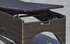 Destiny Gartenliege BOLIVAR HIGH Bronze, Polyrattan, mit Rollen, 200x71x55 cm, verstellbar, ohne Auflage Bild 3