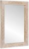 vidaXL Wandspiegel Bleached White 70 x 50 cm Ingenieurholz und Glas 4018147 Bild 1