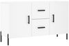 vidaXL Sideboard Weiß 100x36x60 cm Holzwerkstoff 828180 Bild 2