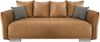 Schlafsofa >Phedra< in 9760 Corto curry, Mikrofaser/Stoff - 242x90x131cm (BxHxT) Bild 2