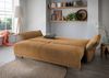 Schlafsofa >Phedra< in 9760 Corto curry, Mikrofaser/Stoff - 242x90x131cm (BxHxT) Bild 4