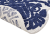 Badematte Baumwolle marineblau 150 x 60 cm CANBAR Bild 5