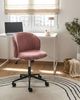 Bürostuhl MILES Cord Rosa Bild 3