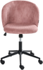 Bürostuhl MILES Cord Rosa Bild 5