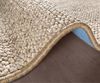 Woll-Optik Teppich Wolly Beige Braun - 100x140x0,1cm Bild 3
