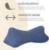 Original Dr. Berger Velours-Fleece Leseknochen Blau 40 x 18 cm Bild 3