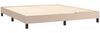 vidaXL Boxspringbett Matratze Cappuccino-Braun 180x200 cm Kunstleder 3141142 Bild 4